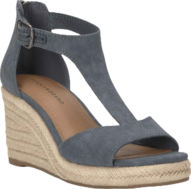 Women's Cyleste T-Strap Espadrille Wedge Sandals