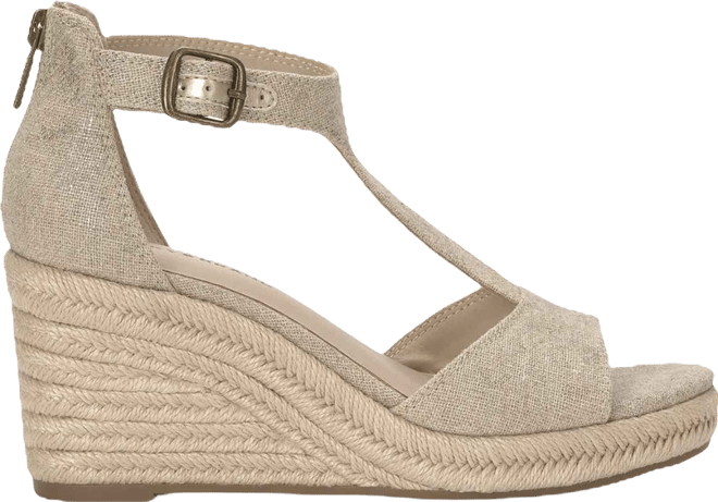 Women's Cyleste T-Strap Espadrille Wedge Sandals