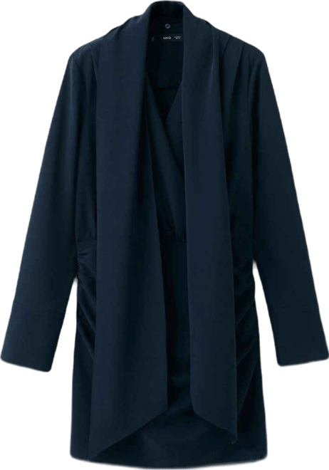 Women's Foulard Draped Dress