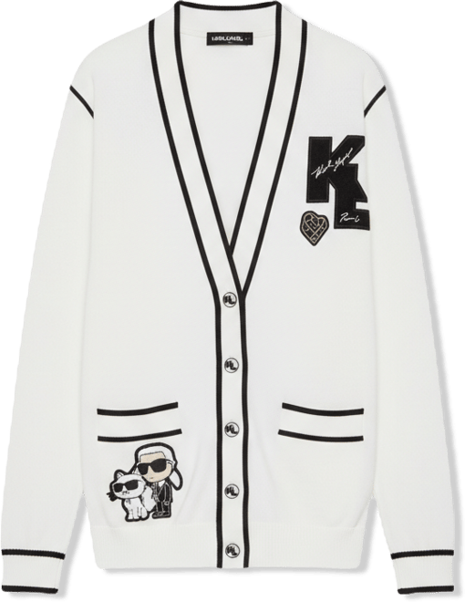 Women's Long-Sleeve Varsity Cardigan