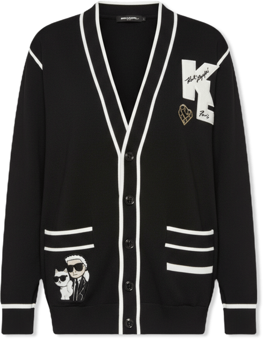 Women's Long-Sleeve Varsity Cardigan