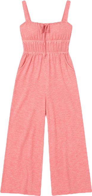 Women's Clover Sleeveless Square Neck Jumpsuit