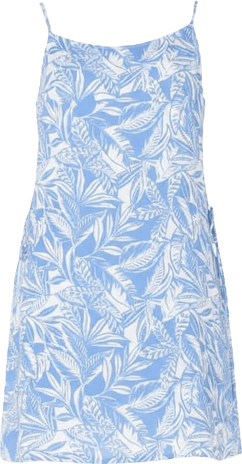 Women's Night Bloom Square Neck Mini Dress