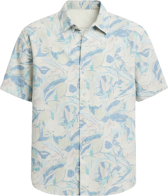 Men's Harbor Printed Short-Sleeve Shirt, Macy's Exclusive
