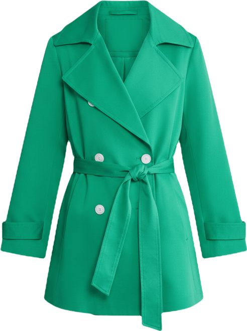 Women's Double Breasted Trench Coat