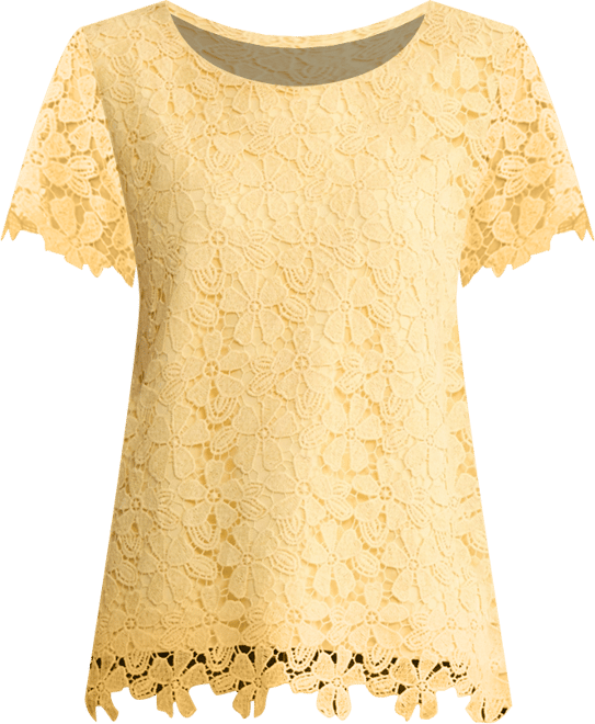 Women's Short-Sleeve Crew Neck Top