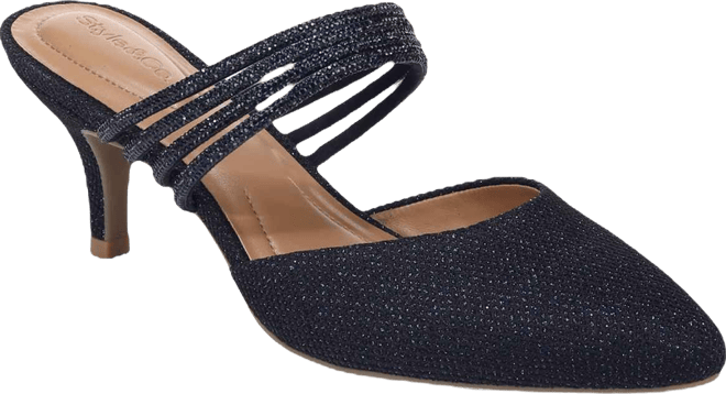 Women's Gennesis Metallic Closed Evening Mule Pumps, Macy's Exclusive