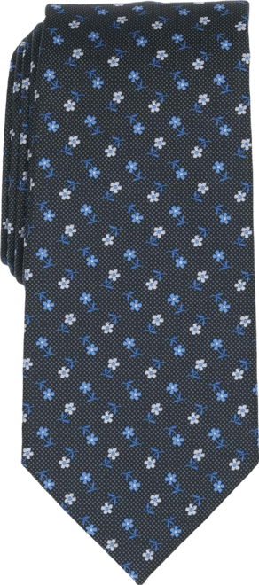 Men's Floral Pattern Tie, Macy's Exclusive