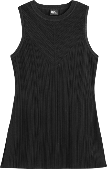Women's Rib-Knit Sleeveless Tunic, Macy's Exclusive