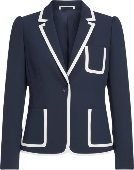 Women's Framed One-Button Blazer