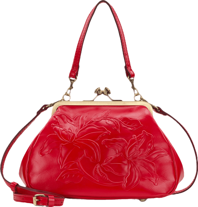 Tabby Frame Floral Small Shoulder Bag