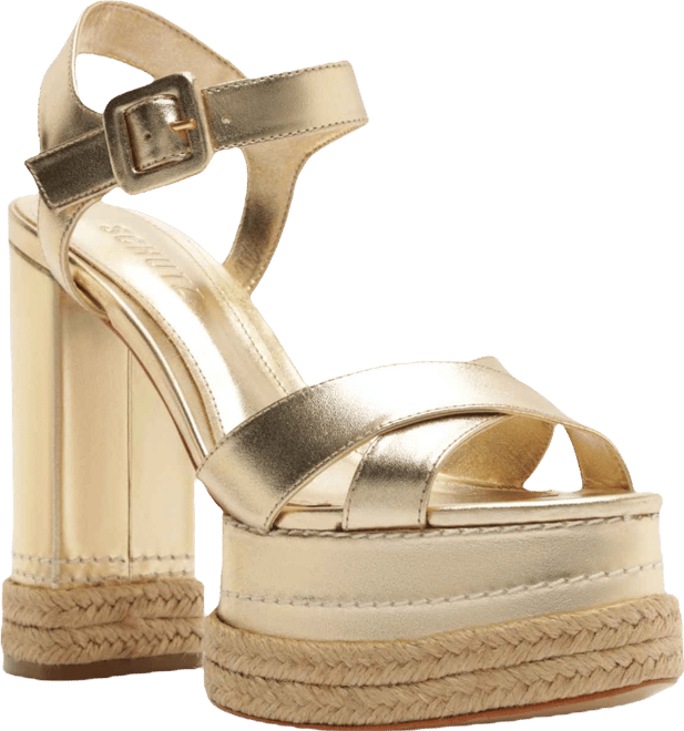 Women's Hilda Rope High Round Toe Platform Sandals