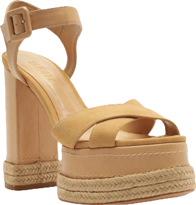 Women's Hilda Rope High Round Toe Platform Sandals