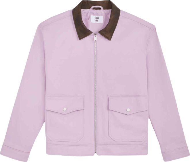 Men's Relaxed-Fit Twill Work Jacket, Macy's Exclusive