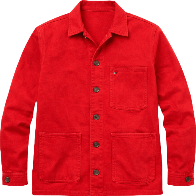 Men's Spread-Collar Chore Jacket