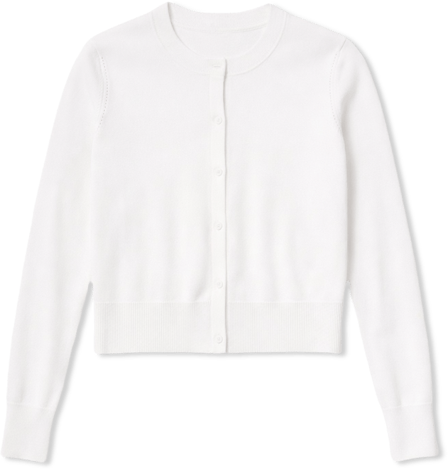 Women's Crewneck Long-Sleeve Cardigan, Exclusively at Macy's