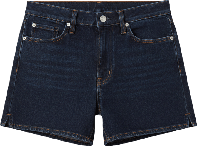 Women's Mid-Rise A-Line Denim Shorts