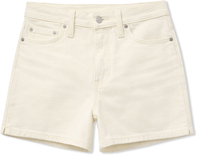 Women's Mid-Rise A-Line Denim Shorts