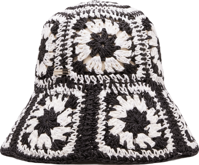 Bright Nomad Straw Bucket Hat