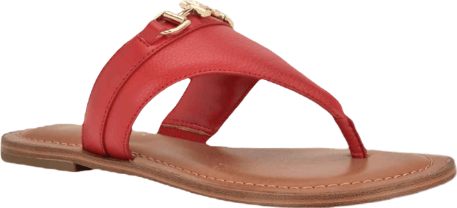 Women's Goldiea Ornamented Slip-On Flat Sandals