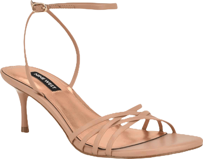 Women's Gazey Round Toe Strappy Dress Sandals