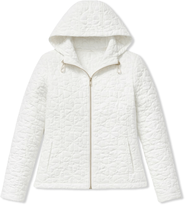 Women's Short Spade Flower Quilt