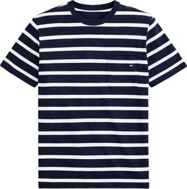 Men's Regular-Fit Essential Stripe T-Shirt
