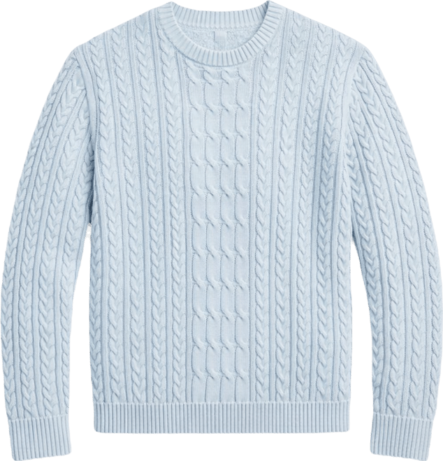 Men's Cotton Fisherman Cable-Knit Sweater, Macy's Exclusive