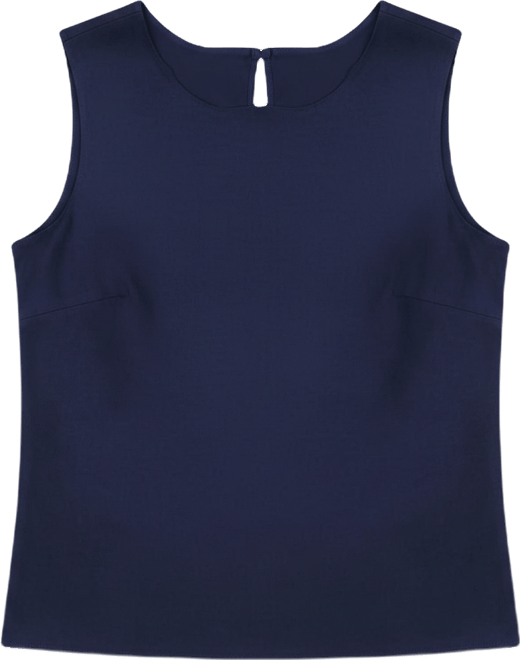 Women's Faux-Suede Sleeveless Top