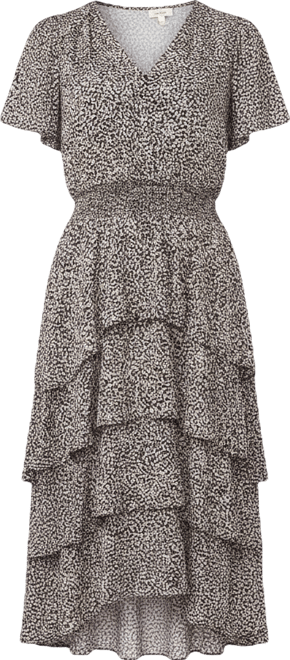 Women's Four Teir Pull-On Layered Dress