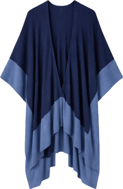 Tissue Weight Ruana Wrap