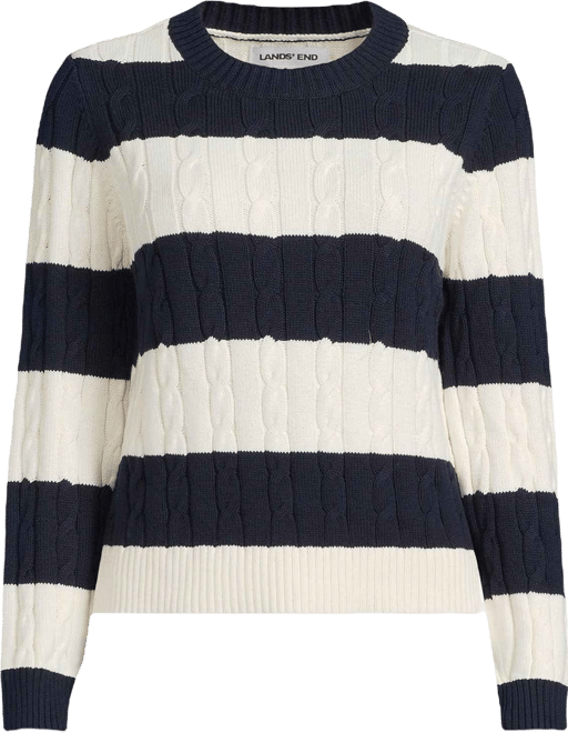 Women's Drifter Classic Cable Crew Neck Sweater