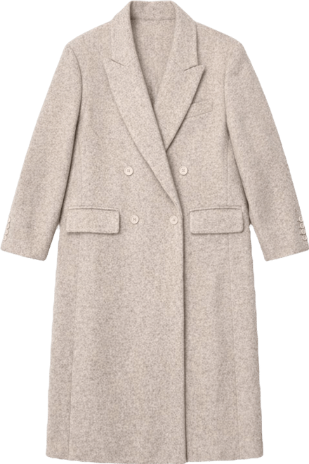 Women's Oversize Double-Breasted Coat