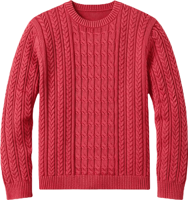 Men's Cotton Fisherman Cable-Knit Sweater, Macy's Exclusive