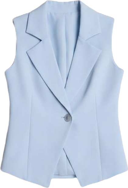 Women's Fitted One-Button Jacket