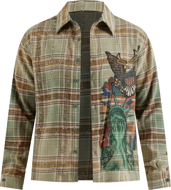 Kilogram Slim Chain Cross Patch Denim Jeans