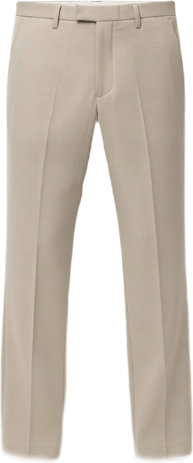 Men's Fluid Regular-Fit Trousers
