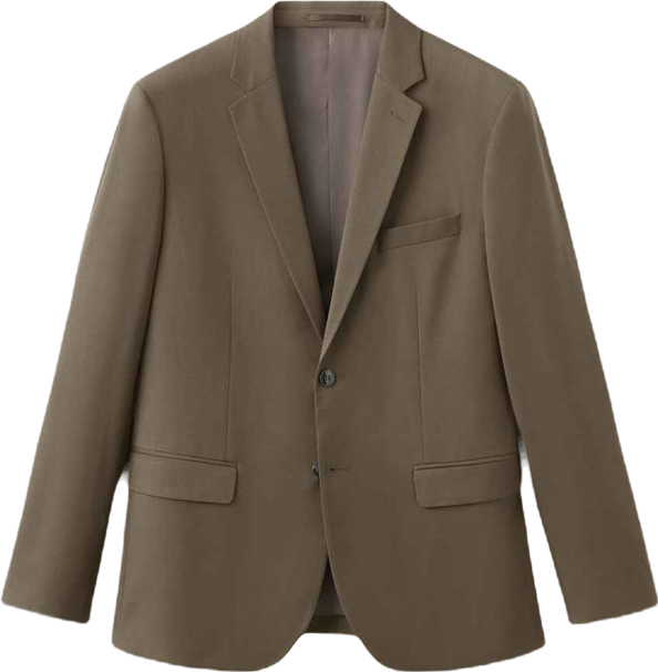 Men's Stretch Fabric Super Slim-Fit Suit Jacket