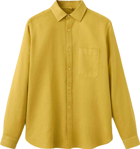 Men's Pocket Linen Shirt