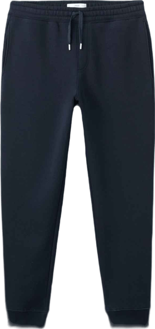 Men's Elastic Waist Cotton Joggers