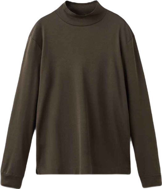 Men's Perkins Neck Long-Sleeved T-Shirt
