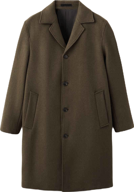 Men's Classic Wool Blend Coat