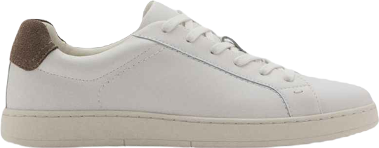 Men's Contrasting Panel Leather Sneakers