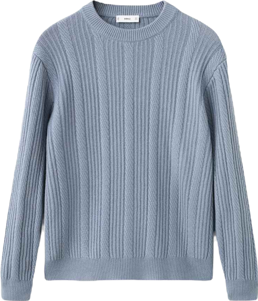 Men's Structured Knitted Sweater