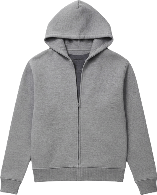 Men's Textured Hooded Sweatshirt