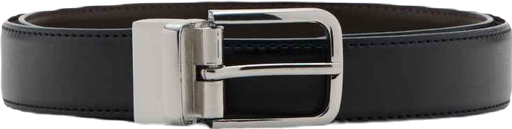 Men's Reversible Suit Leather Belt