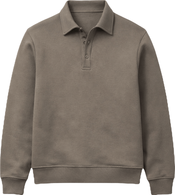 Men's Regular-Fit Polo Sweatshirt