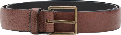 Men's Pebbled Leather Belt