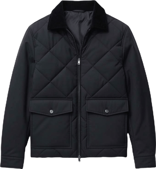 Men's Quilted Water Repellent Jacket