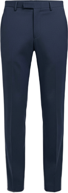 Men's Stretch Fabric Super Slim-Fit Suit Trousers